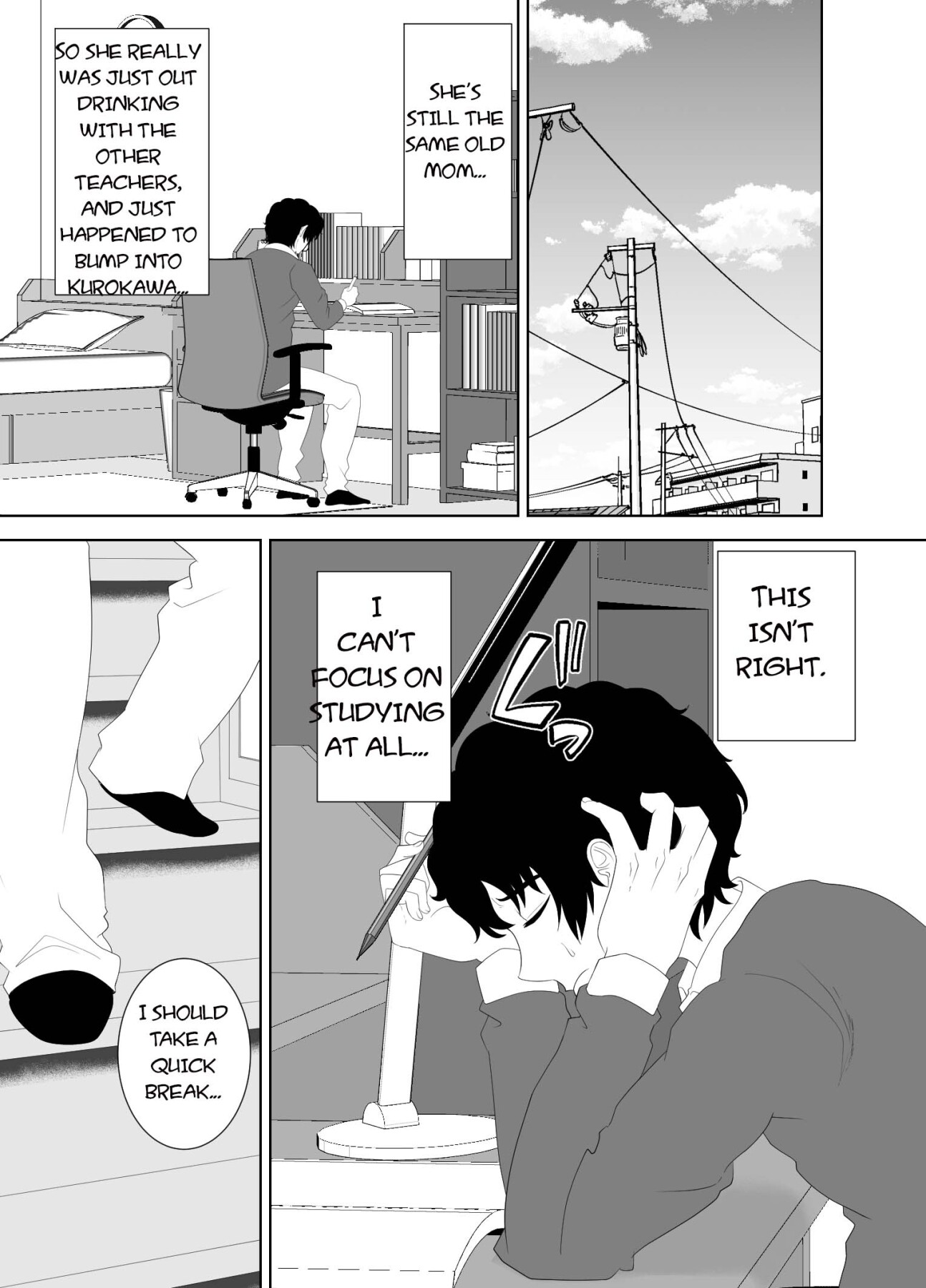 Hentai Manga Comic-Fallen mother after school-Read-22